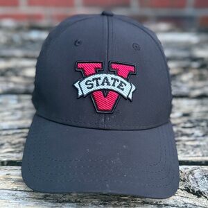 Pukka Valdosta State Blazers Lightweight Adjustable Black Baseball Cap Hat F2